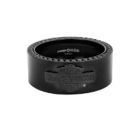 Harley-Davidson® Herrenring Bar & Shield Band Stahl schwarz