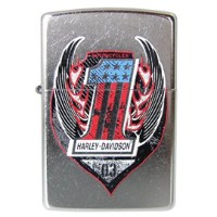 Harley-Davidson® Zippo Nr.1 mit Flügeln
