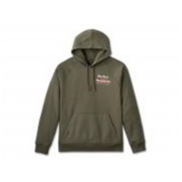Harley-Davidson® Herren Pullover "Loaded with Horsepower Raglan Hoodie Green"