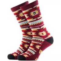 Rokker Socken Native Multicolor rot
