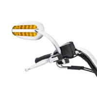 Harley-Davidson® Spiegel mit Zusatzbeleuchtung* ab 2014 / Chrome