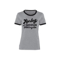 Harley-Davidson® Damen T-Shirt "Essential Harley Heather Ringer"
