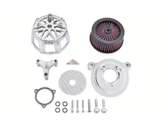 Screamin Eagle Extreme Billet Luftfilter inkl. Bertl´s Kombigutachten / Chisel-Chrome