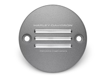 Adversary-Kollektion Timer Deckel / Gray – Softail & Touring