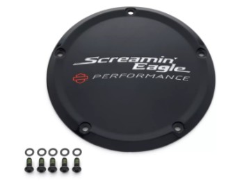 Screamin Eagle Derby Deckel / Schwarz