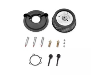 Screamin Eagle Stage 1 Luftfilter-Kit rund inkl. Bertl´s Kombigutachten / Black