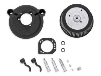 Screamin Eagle Stage 1 Luftfilter Kit inkl. Bertl´s Kombigutachten / Black