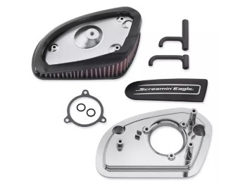 Screamin Eagle Stage 1 Luftfilter inkl. Bertl´s Kombigutachten / Chrome