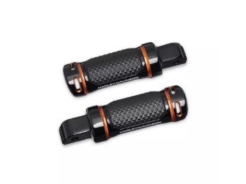 Adversary-Kollektion Soziusrasten / Black&Orange - Softail ab 2018