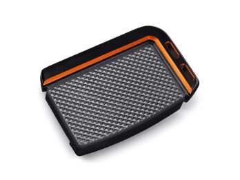 Adversary-Kollektion Bremspedal Groß / Black&Orange - FL Softail