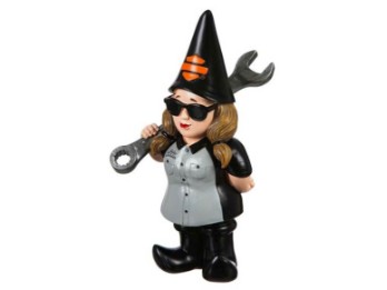 Harley-Davidson®  Gartenzwerg Mechanic Lady