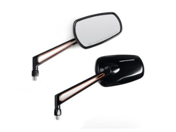 Harley-Davidson® Adversary Kollektion Lenkerspiegel / Schwarz