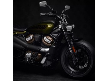 Adversary-Kollektion Fahrerrasten / Gray – Softail ab 2018 & Sportster S ab 2021