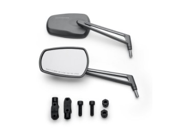 Harley-Davidson® Adversary Kollektion Lenkerspiegel / Grau Graphit
