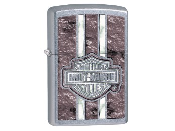 Harley-Davidson® Zippo Grey B&S