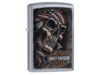 Harley-Davidson® Zippo American Skull