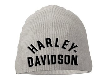 Weiße Harley-Davidson® Mädchen-Feinstrickmütze