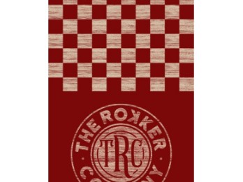 ROKKER Tube "Checker Board Red"
