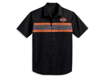 Harley-Davidson® Performance Colorblock-Hemd für Herren