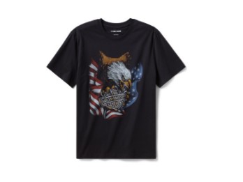 Harley-Davidson® T-Shirt Stars & Stripes Eagle