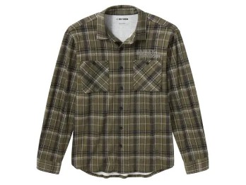 Harley-Davidson® Herren Hemd American Classic Plaid Green/Black