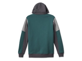 Harley-Davidson® Herren Hoodie Green Colorblock