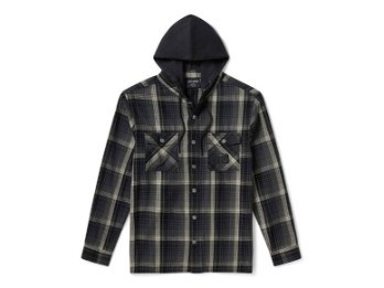Harley-Davidson® American Classic Hooded Plaid Shirt für Herren