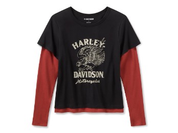 Harley-Davidson® American Classic Layered Damen Top 