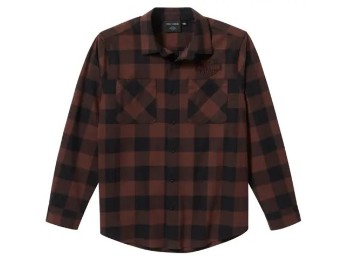 Harley-Davidson® Flannel Hemd Bar & Shield Buffalo Check 