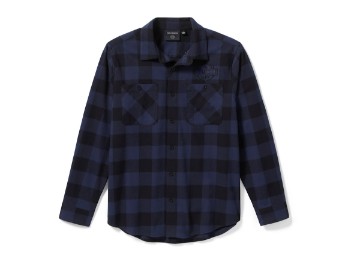 Harley-Davidson® Herren Hemd Bar & Shield Buffalo Check Flannel 