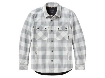 Harley-Davidson® Motorrad-Hemdjacke Operative Mesh grau/off-white