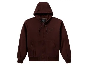 Jacke Workwear Hooded brown