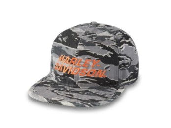 Harley-Davidson® Cap Faster Adjustable Snapback Grau
