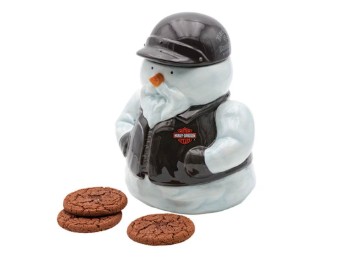 Harley-Davidson® Biker-Schneemann-Keksdose