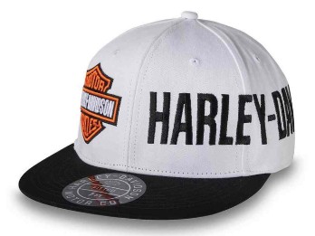 Harley-Davidson® Herren Highside Fitted Baumwoll-Baseballkappe