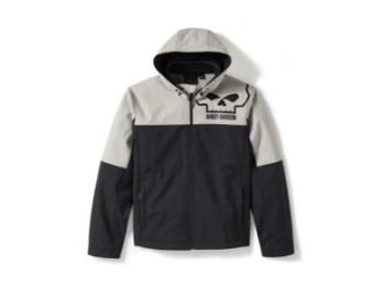 Harley-Davidson® Herren "Willie G™ Skull Water Repellent Softshell Jacket"