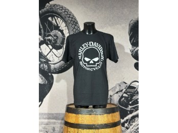 Harley-Davidson® Herren Dealer T-Shirt Willie G. Skull mit Domreiter Backprint