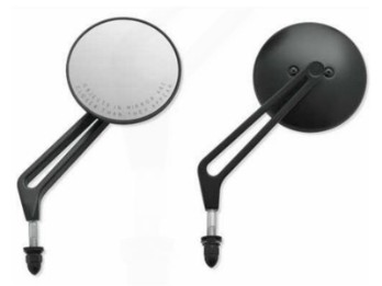 Harley-Davidson® Black Dome Lenkerspiegel / Schwarz