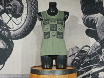 Damen Dealer Top "Checker"