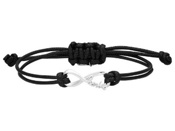 Harley-Davidson® Damen Infinity armband mit verstellbarer Kordel