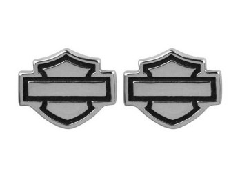 Harley-Davidson® Outline Bar & Shield Ohrstecker