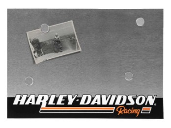 Harley-Davidson® Racing Magnetic Message Board