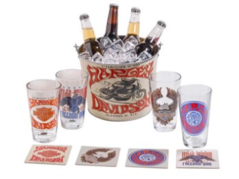 Harley-Davidson® 1970s Party Bucket Set