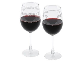 Harley-Davidson® Weinglas Set Premier