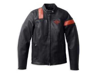 Harley-Davidson® Damenlederjacke-HWY100,Waterproof