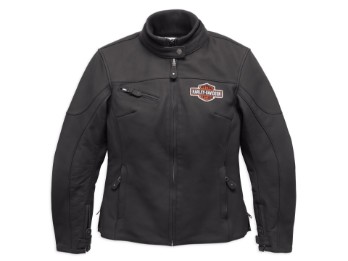 Harley-Davidson® Damenlederjacke Bar & Shield