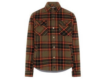 Rokker Colorado Rider Shirt orange/grün