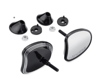 Harley-Davidson® Edge Cut Kollektion Verkleidungsspiegel / Edge Cut