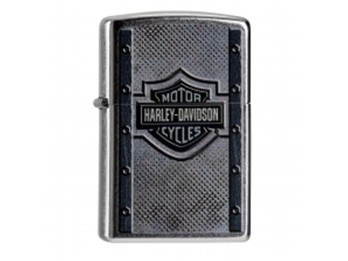 Harley-Davidson® Metal Bar & Shield Zippo