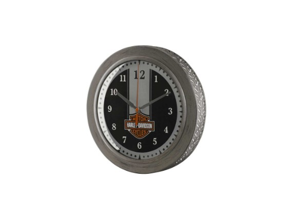 harley-davidson-custom-metal-tire-tread-bar-shield-clock